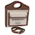 BURBERRY Mini Pocket Bag Sac à main Toile Cuir Marron 8039361 auth 60007UNE  ref.1176903