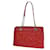Chanel Shopping Red Leather  ref.1176967