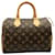 Louis Vuitton Speedy 25 Brown Cloth  ref.1177006