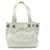 Timeless Chanel Branco Couro  ref.1177172