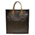 Louis Vuitton Sac plat Brown Cloth  ref.1177406