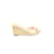 Jimmy Choo Sapatos de sandália de couro Dourado  ref.1177442
