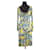 Versace Vestido multicolorido Multicor Viscose  ref.1177454
