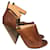 GIVENCHY  Sandals T.eu 40 leather Camel  ref.1177514