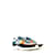 CHANEL Sneaker T.EU 38 Leder Blau  ref.1177515