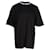 Acne Studios Face Motif Mock Neck T-Shirt in Black Viscose Cellulose fibre  ref.1177685