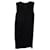 Vestido asimétrico sin mangas Joseph en acetato negro Fibra de celulosa  ref.1177691