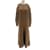 Autre Marque LE VÊTEMENT Robes T.UK 10 Wool Laine Marron  ref.1177803