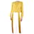 Chloé Yellow silk blouse - size UK 8  ref.1177819