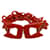 Prada Cinturones Roja Cadena  ref.1177955