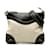 Gucci Vintage Canvas Leather Trim Crossbody Bag 141446 White Cloth  ref.1177984
