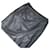 falda de cuero dior Negro  ref.1178031