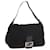 FENDI Mamma Baguette Shoulder Bag Nylon Black 2308 26325 008 Auth ep2543  ref.1178074