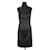 Dolce & Gabbana Vestido negro Poliéster  ref.1178207