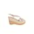 Miu Miu Sapatos de sandália de couro Branco  ref.1178212