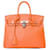 Hermès HERMES BIRKIN Tasche 25 aus orangefarbenem Leder - 101568  ref.1178224