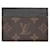 Louis Vuitton Cardholder Upcycled Monogram Brown  ref.1178260