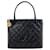 Medaillon Chanel M�daillon Black Leather  ref.1178755