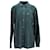 Tommy Hilfiger Camisa de manga larga de ajuste regular para hombre Top tejido Verde Verde oliva Algodón  ref.1178777
