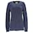 Tommy Hilfiger Suéter masculino de algodão lavado essencial com gola redonda Azul  ref.1178787