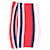 Tommy Hilfiger Mini saia feminina com listras verticais multicoloridas Multicor Poliéster  ref.1178793