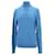 Tommy Hilfiger Jersey de lana de cordero con media cremallera para hombre Azul Azul claro  ref.1178803