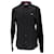 Tommy Hilfiger Mens Slim Fit Long Sleeve Shirt Woven Top Black Cotton  ref.1178819