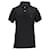 Tommy Hilfiger Herren-Poloshirt mit schmaler Passform und kurzen Ärmeln Schwarz Baumwolle  ref.1178820
