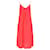 Tommy Hilfiger Vestido feminino com alça e detalhe de ilhó Vermelho Viscose Fibra de celulose  ref.1178843