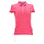 Camisa polo feminina Tommy Hilfiger Slim Fit estampada em algodão rosa  ref.1178845