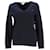 Tommy Hilfiger Heritage-Pullover mit V-Ausschnitt für Damen aus marineblauer Baumwolle  ref.1178854