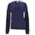 Tommy Hilfiger Suéter masculino com gola redonda Azul marinho Algodão  ref.1178859