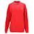 Tommy Hilfiger Gewaschenes Herren-Sweatshirt mit Rundhalsausschnitt Rot Baumwolle  ref.1178860