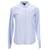 Tommy Hilfiger Camisa feminina Heritage Oxford listrada Azul Azul claro Algodão  ref.1178868