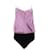Tommy Hilfiger Womens Zendaya Satin Bodysuit Purple Polyester  ref.1178876