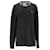 Tommy Hilfiger Mens Neckline Logo Regular Fit Jumper Grey Cotton  ref.1178890