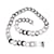 Christian Dior ceinture ou collier de chaîne en métal argenté vintage  ref.1178909