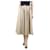 Miu Miu Falda beige con bolsillos elásticos - talla UK 8 Algodón  ref.1178923