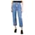 Khaite Blue straight-leg Abigail jeans - size UK 12 Cotton  ref.1178931