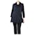 Miu Miu Black double-breasted wool coat - size UK 8  ref.1178934