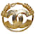 Chanel Gold CC Brooch Golden Metal Gold-plated  ref.1178996