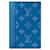 Louis Vuitton LV Reisepasshülle Taigarama blau Leder  ref.1179070
