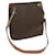 Céline CELINE Macadam Canvas Shoulder Bag PVC Brown Auth ki3871  ref.1179195