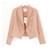 L'Agence L’Agence Brooke Blazer Jacket Pink Peach Cotton  ref.1179229