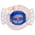 inconnue Pink gold Tank ring, diamants, sapphires. Diamond  ref.1179241