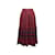 Vintage Red & Multicolor Saint Laurent 1976 Russian Collection Maxi Skirt Size FR 34 Synthetic  ref.1179293