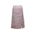 Vintage Hellrosa & Mehrfarbiger Issey Miyake Jacquard Midirock Größe 2 Pink Synthetisch  ref.1179294