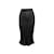 Autre Marque Black & Navy Adam Jones Lace Fur-Trimmed Skirt Size US S Synthetic  ref.1179296