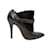Autre Marque Black Maison Margiela Replica Pointed-Toe Booties Size 37 Leather  ref.1179301