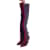 Bottes FENDI T.UE 39 velours Rouge  ref.1179418